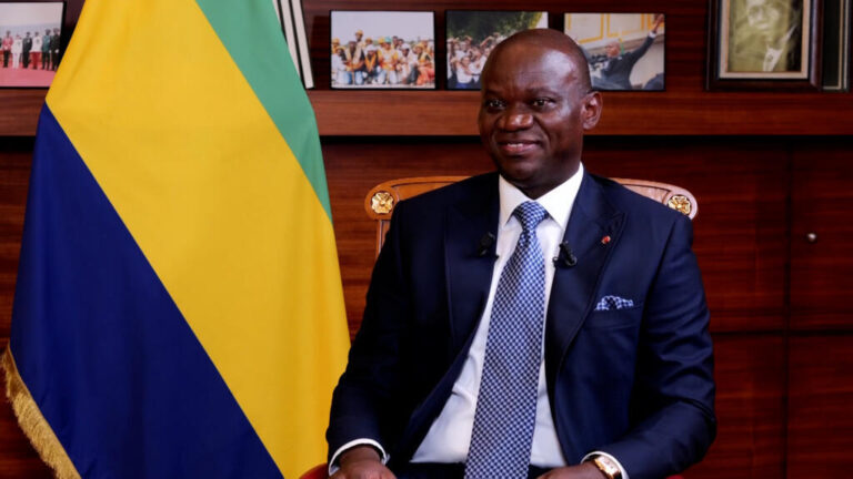 Gabonese President Nguema Courts Angolan Investors