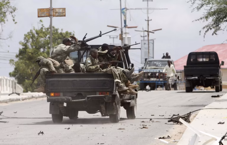 Fighters Clash with Troops in Somalia
