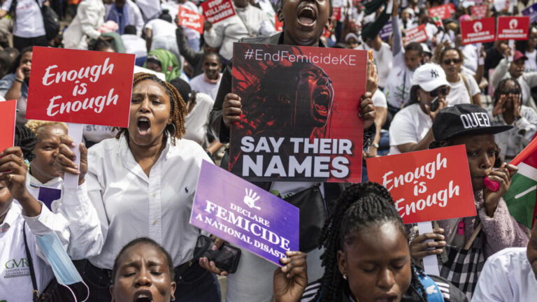 Kenyans March Against Rising Killings of Women