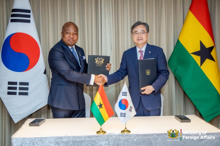 Ghana, South Korea Sign New Visa Waiver Agreement