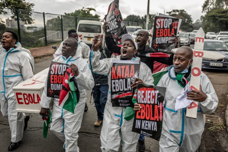 Kenya Arrests Protesters Over Ebola Facility