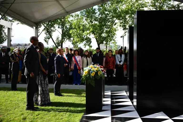 Macron, Kagame Inaugurate Rwanda Genocide Memorial