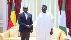 Video: Tinubu Receives Wadagni in Lagos (NewsCentra TV)