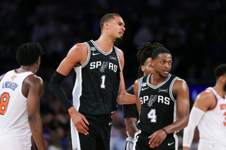Spurs Edge Knicks 115-111 in NBA Finals