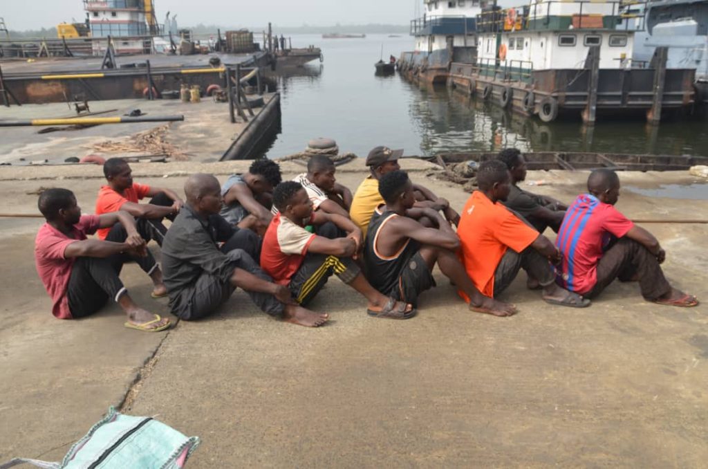 Oil thieves caught by efcc